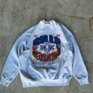 Vintage Buffalo Bills Super Bowl Crewneck Size Xl
